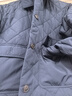 TOMMY HILFIGER秋冬女裝休閑菱形格紐扣翻領(lǐng)寬松保暖短款棉服夾克外套39252 藏青色DW5 M （推薦：115-130斤） 曬單實拍圖