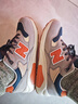 新百倫男鞋2025秋季新款鞋子男經(jīng)典574休閑運動(dòng)板鞋nbL增高情侶鞋子男 580碳灰橘 41 【標準運動(dòng)鞋尺碼】 曬單實(shí)拍圖