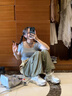 SHOOT BRAND飛邊梅花慢跑鞋 電鍍金屬白銀潮牌厚底增高老爹鞋 男女同款 白銀色 37 曬單實(shí)拍圖