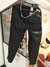 耐克（NIKE）官方男褲加絨保暖運(yùn)動(dòng)褲束腳衛(wèi)褲加厚防風(fēng)休閑褲戶外長(zhǎng)褲褲子 DD2123-010/拉鏈口袋/彈力褲腰 L 曬單實(shí)拍圖