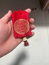 風(fēng)之草平安符袋子福袋空袋香囊護身符保護套錦囊袋收納袋紅色布袋小袋子 紅色平安錦囊袋空袋【流蘇款】 曬單實拍圖