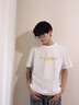 名創(chuàng)優(yōu)品（MINISO）牛油果綠短袖t恤男夏季純棉上衣高級(jí)感衣服油畫山茶花印花半袖女 棕櫚綠(陽(yáng)光山茶中標(biāo)_背標(biāo)) L 175 (名創(chuàng)優(yōu)品 品控嚴(yán)格) 曬單實(shí)拍圖