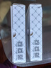 新1系女士?jì)妊澝拶|(zhì)透氣中年媽媽印花收腹提臀紅色緊身高腰三角褲 微粉+冰青藍（兩條裝） XL 曬單實(shí)拍圖