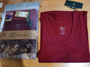 七匹狼酒紅色背心男士純棉本命年全棉透氣無(wú)袖衫修身打底汗衫馬甲送禮物 【鴻運酒紅】2件背心 L /170 曬單實(shí)拍圖