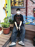 至唯重磅純棉美式高街潮牌短袖t恤男夏季寬松潮流歐美設計感小眾體恤 黑色 XL 【推薦130-145斤】 曬單實(shí)拍圖