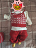 優(yōu)奇嬰兒秋冬套裝毛衣針織衫小外套秋裝女寶寶嬰幼兒秋季洋氣分體衣服 曬單實拍圖