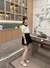 卓詩(shī)尼軟底瑪麗珍鞋女2025年秋秋季新款珍珠蝴蝶結(jié)學(xué)院風(fēng)皮鞋配裙子單鞋 黑色 37 曬單實(shí)拍圖