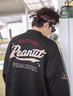籬人歸羽棉絨服男士秋冬季潮牌加厚夾棉保暖棉服美式休閑百搭棒球服外套 黑色 L (116-130斤) 曬單實(shí)拍圖