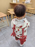 G.DUCKKIDS小黃鴨童裝女童套裝春秋季兒童衣服女寶寶外套三件套波點(diǎn)兔子服裝 紅色兔子三件套 100碼建議90-100cm3-4歲 曬單實(shí)拍圖