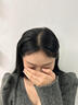 天空樹前額蕾絲一片式不用戴發(fā)網(wǎng)假發(fā)女遮白發(fā)真發(fā)無痕大面積全頭補(bǔ)發(fā) 前額隱形蕾絲【自然色】45cm 曬單實(shí)拍圖