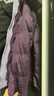 坦博爾羽絨服女短款時(shí)尚潮流可脫卸帽百搭保暖外套550388T滿天星紫160 曬單實(shí)拍圖