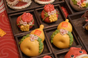 優(yōu)膳坊周歲花饃龍寶寶花樣饅頭兒童抓周布置拍照道具百歲儀式用品花餑餑 龍寶寶雙醒獅12件套 曬單實拍圖