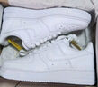 【95成新】耐克NIKE板鞋女空軍一號AF1 AIR FORCE 1運動(dòng)鞋DD8959-100白36 曬單實(shí)拍圖
