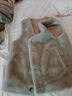 帝旗狼雙面穿金貂絨皮草外套男女同款馬甲秋冬季立領(lǐng)外穿保暖高檔上衣服 灰色V領(lǐng) M (適合90-115斤) 曬單實(shí)拍圖