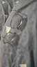 蔡司（ZEISS）鏡片近視眼鏡框男配純鈦變色眼鏡防藍光輻射眼鏡架護眼鏡散光女 黑銀-鈦材升級款 配防藍光平光鏡(無度數(shù)) 曬單實拍圖
