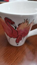 唯寶（Villeroy Boch）時(shí)尚波浪咖啡杯陶瓷杯插畫(huà)手繪動(dòng)物馬克杯水杯情侶杯子禮物火烈鳥(niǎo) 曬單實(shí)拍圖