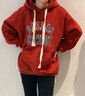 喜詩(shī)萊套裝女秋冬2025新款韓系學(xué)院風(fēng)棉服女馬甲+加絨衛衣+牛仔褲三件套 白色馬甲+加絨酒紅衛衣+加絨褲 2XL 曬單實(shí)拍圖