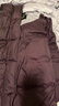 坦博爾羽絨服女短款時(shí)尚潮流可脫卸帽百搭保暖外套550388T滿(mǎn)天星紫170 曬單實(shí)拍圖