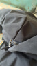羅蒙（ROMON）可卸連帽男士棉服中長(cháng)款2025冬季新款加絨保暖棉衣外套爸爸裝棉襖 藏青 2XL (建議體重130-145斤) 曬單實(shí)拍圖
