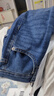Calvin KleinJeans四季款女士潮流美式復(fù)古ck藍(lán)色洗水高腰闊腿牛仔褲J224473 高腰闊腿版-牛仔藍(lán)-1A4 27 160/68A（1.92尺）64CM 曬單實(shí)拍圖
