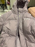 迪士尼女童羽絨服兒童三防保暖加厚外套中大童白鴨絨滑雪服DS003紫色130 曬單實拍圖