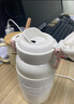 簡約便攜保溫杯 星球雙飲保溫杯316不銹鋼吸管杯女2024新款高顏值 白色-500ml 316不銹鋼+雙飲口 曬單實拍圖