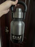 覽萌泡茶保溫杯男士高顏值大容量水杯情人節(jié)禮物茶水分離戶外便攜水壺 高級黑（大拎環(huán)+316內(nèi)膽）1000ml 曬單實拍圖