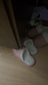棉拖鞋家居秋冬季室內(nèi)月子男女情侶居家用厚底防滑保暖冬天毛棉鞋 粉色 36-37【平時適合35-36】 曬單實拍圖