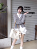 CLEVER KNOCK品牌CK包包女款輕奢托特包大容量女士斜挎單肩包情人節(jié)七夕禮物 米白色【送女友送老婆送媽媽】 限定禮盒包裝 曬單實(shí)拍圖
