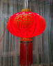 哈駱頓（HALODN）燈籠大門掛的2025新款大紅燈籠植絨室外免接線led燈燈籠新年裝飾 80#免插電-感光燈-陽臺推薦 55cm 一對裝，隨心選，升級流蘇穗珠盤 曬單實拍圖