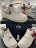 耐克男鞋Nike Air Force 1 AF1白綠空軍一號板鞋 HV5979-130 41 曬單實拍圖