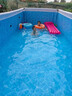 獵鋼狼成人大型支架游泳池超大家用家庭免充氣戶(hù)外折疊加厚水池魚(yú)池 （特厚歐標款）5.49*2.7*1.2m 曬單實(shí)拍圖