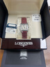 浪琴（LONGINES）瑞士手表 迷你黛綽維納系列 石英皮帶女表L52004715 曬單實(shí)拍圖