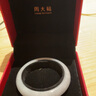 周大福聚福 翡翠玉手鐲K62768生日禮物 53mm 曬單實(shí)拍圖