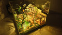 赟婭烏托邦手工制作閣樓別墅房子拼裝diy小屋復古模型送女生日禮物 竹溪水苑+工具+燈+遙控+罩 曬單實(shí)拍圖