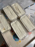 拜杰餅干盒子蛋糕盒子透明餅干包裝盒食品密封罐儲(chǔ)物罐塑料6個(gè)裝300ML 曬單實(shí)拍圖
