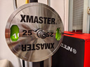 XMASTERXMASTER杠鈴片手抓鋼片家用健身器材健身房舉重片杠鈴力量舉硬拉 140kg 25kg/對（2片，共50kg） 曬單實(shí)拍圖