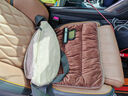 紳創(chuàng  )汽車(chē)坐墊冬季毛絨加厚坐墊三件套單片鎖溫保暖辦公室汽車(chē)載坐墊 【咖色】全車(chē)五座 曬單實(shí)拍圖