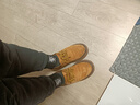 JeepJeep吉普男鞋馬丁靴男低幫春秋款英倫風(fēng)工裝休閑鞋 土黃色 39  曬單實(shí)拍圖