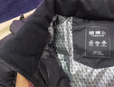 坦博爾輕薄羽絨服女短款寬松脫卸帽秋保暖女士外套TD236256 黑色 190  曬單實(shí)拍圖