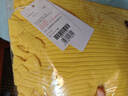 哥弟真的好（GIRDEAR）女裝花苞袖煙管領(lǐng)純羊毛打底針織衫女A300970 明亮黃 L (4) 曬單實(shí)拍圖