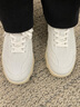 COZY STEPS可至男女款春季新款休閑復(fù)古舒適輕便法棍德訓(xùn)鞋5203 熾光白（女） 37 曬單實(shí)拍圖