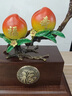 莫尼森  MOREISAN黃銅福壽雙全壽桃擺件送長輩送老人祝賀壽60 70 80大壽生日禮物 福壽雙全-壽桃【禮盒裝】 曬單實(shí)拍圖