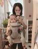 babybjorn瑞典BabyBjorn嬰兒背帶one air系列多功能抱娃神器外出解放雙手 【熱賣推薦】銀灰色/網(wǎng)眼 曬單實拍圖