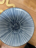 美濃燒（Mino Yaki）日本進(jìn)口日式十草紋面碗 家用陶瓷釉下彩沙拉碗 微波爐專(zhuān)用斗笠碗 煙光十草 曬單實(shí)拍圖