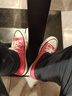 匡威（Converse）官方 All Star男女高幫帆布鞋西瓜紅玫紅色A08136C A08136C 35 曬單實(shí)拍圖