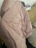 百圖betu女裝秋季新款羽絨服立領(lǐng)輕薄羽絨服夾克式短外套2409T07 粉紅 M 曬單實拍圖