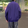 WYBT官方品牌飛行員行政夾克男士春秋季新款大碼男裝棒球服外套男女款 218款黑色 XL(130-150斤) 曬單實(shí)拍圖