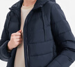 AIGLE艾高羽絨服WR防潑水戶外防風(fēng)保加厚暖上衣白鵝絨外套女士 帝國深藍(lán) BD961 S (36) (160/84A) 曬單實(shí)拍圖