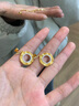 MITHAOL KUSC圓之環(huán)墜耳釘女 高級感輕奢小眾耳飾女款銀鍍18k金鑲鋯石生日禮物 圓之環(huán)墜耳釘專柜禮盒裝 【送禮更顯愛意】 曬單實拍圖